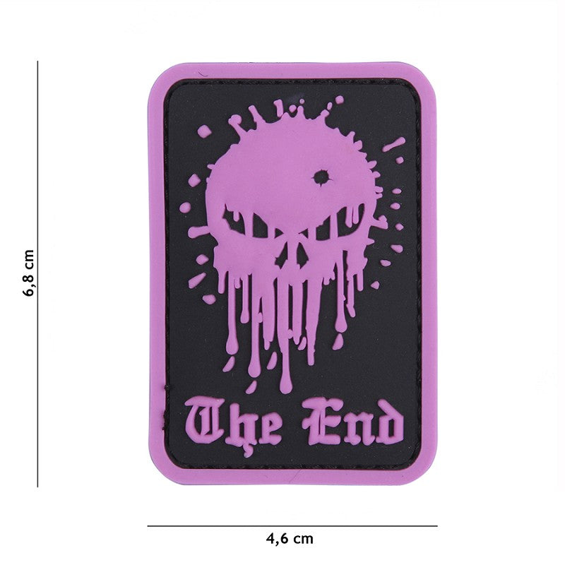 VAN OS - 3D Patch | Skull The End Rosa