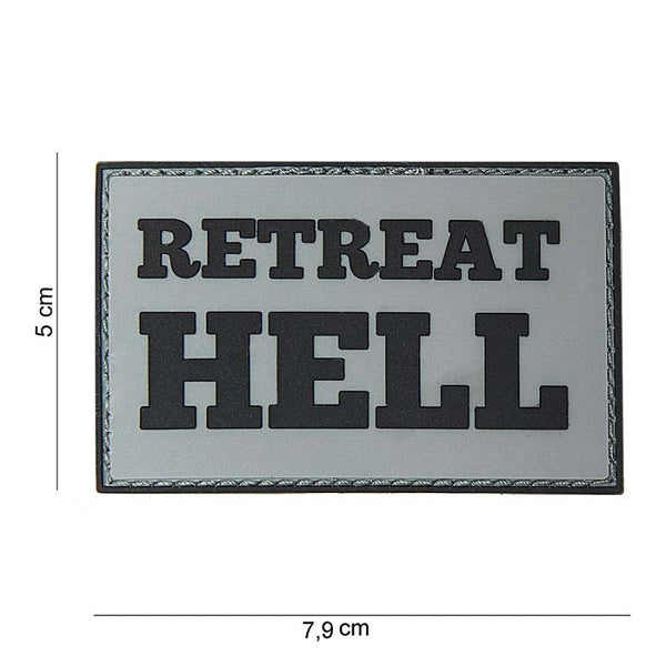 VAN OS - 3D Patch | Retreat Hell grau