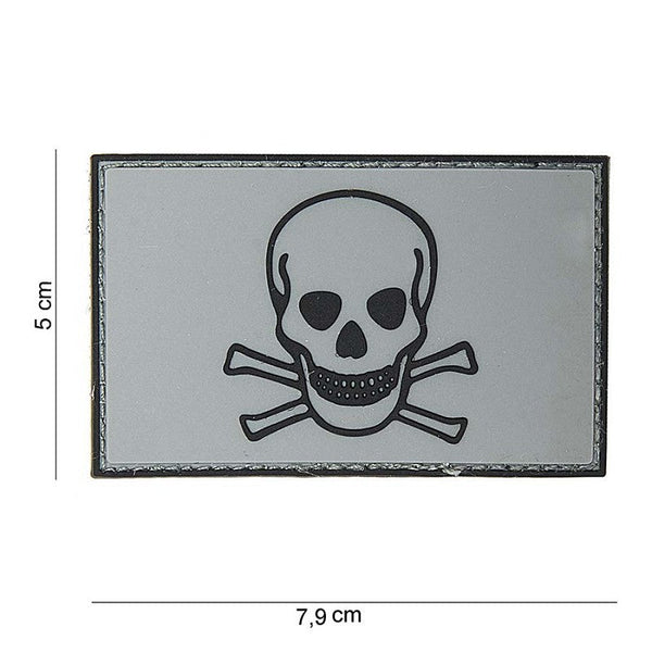 VAN OS -  Patch | Skull and Bones - grau