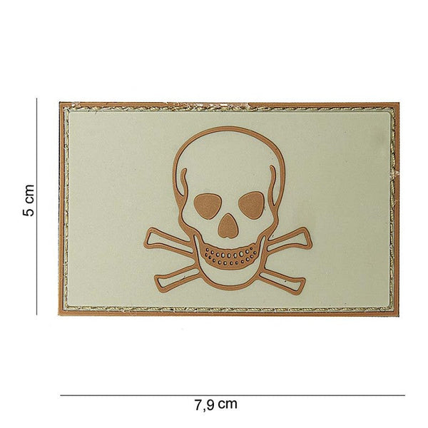 VAN OS -  Patch | Skull and Bones - beige