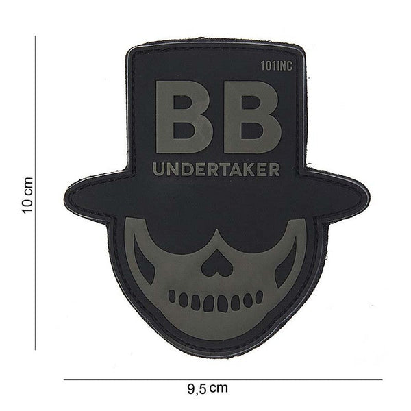 VAN OS - 3D Patch | BB Undertaker - grau