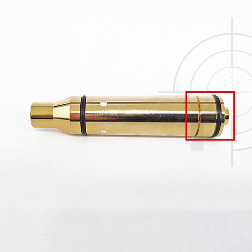 Endkappe für 338 LAPUA Magnum Laser Patrone | Typ B