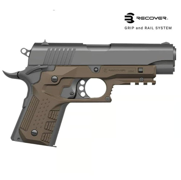 GRIP AND RAIL ADAPTER SYSTEM - CC3C | für COMPACT 1911 - MantisX.de